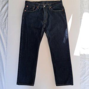 Levi's 505 Straight Leg Blue Wash Men's Jeans